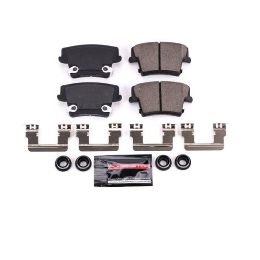 Power Stop 06-14 Dodge Charger Rear Z23 Evolution Sport Brake Pads w/Hardware