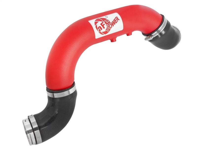 aFe BladeRunner 3in Red IC Tube Cold Side w/ Coupling & Clamp Kit 2016 GM Colorado/Canyon 2.8L