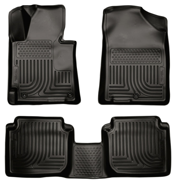 Husky Liners 2011 Hyundai Elantra WeatherBeater Combo Black Floor Liners