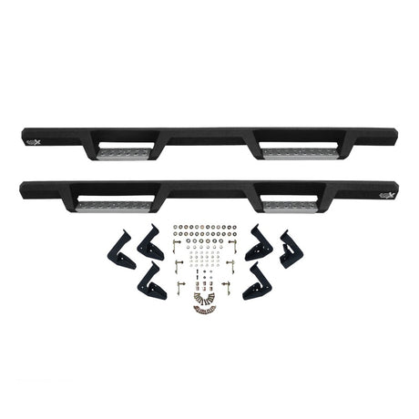 Westin 10-17 Toyota 4Runner Trail Edition (Excl. Ltd) HDX Stainless Drop Nerf Step Bars - Tex. Blk
