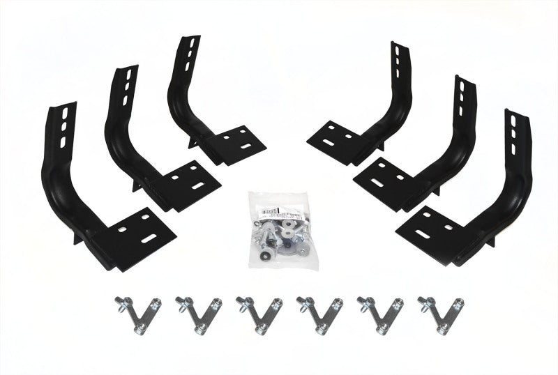 Go Rhino 09-09 Dodge Ram 1500 Brackets for OE Xtreme Cab Length SideSteps