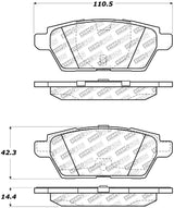 StopTech Street Select Brake Pads
