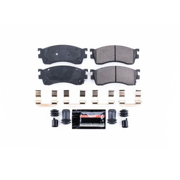 Power Stop 01-02 Mazda Protege Front Z23 Evolution Sport Brake Pads w/Hardware