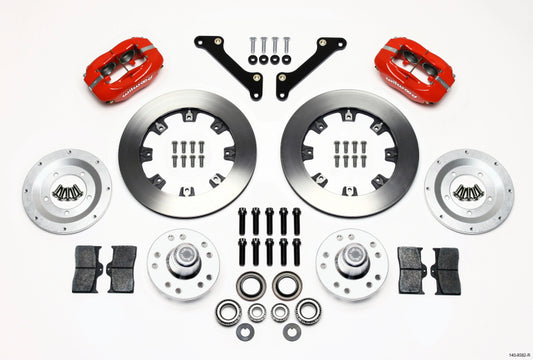 Wilwood Forged Dynalite Front Kit 12.19in Drilled Red 70-78 Camaro