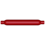 MagnaFlow Muffler Red Pack Series Glasspack 3.5in Rd 18in Body Length 2.25in/2.25in Inlet/Outlet