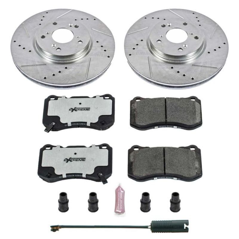 Power Stop 98-02 BMW Z3 Rear Z26 Street Warrior Brake Kit