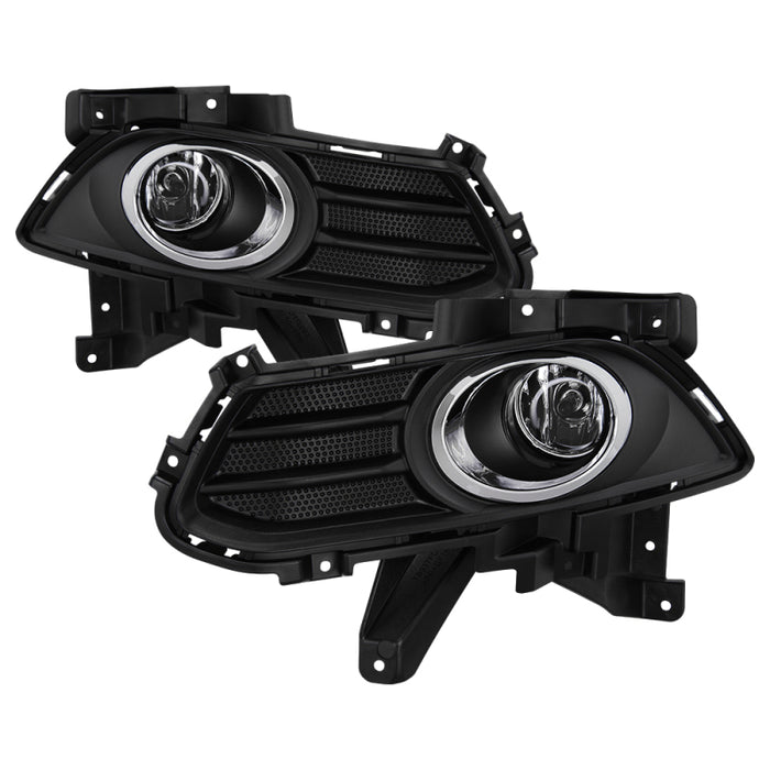 Spyder 13-16 Ford Fusion OEM Fog Lights w/Switch & Cover - Clear (FL-FFUS13-C)