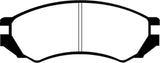 EBC 91-93 Nissan NX 2.0 (ABS) Greenstuff Front Brake Pads