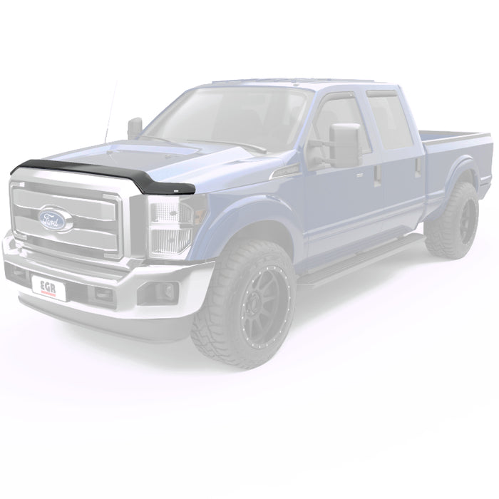 EGR 11-12 Ford Super Duty Superguard Hood Shield - Matte