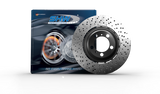 SHW 98-03 BMW M5 4.9L Right Front Drilled Lightweight Brake Rotor (European Model) (34112227736)