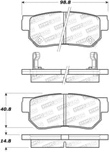 StopTech Street Select Brake Pads