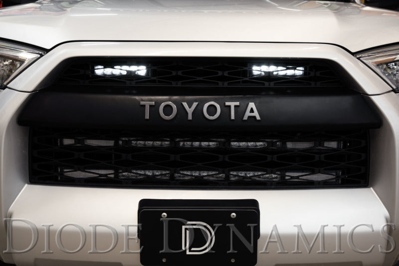 Diode Dynamics 14-21 Toyota 4Runner Stage Series SAE/DOT LED Lightbar Kit - Amber SAE/DOT Wide