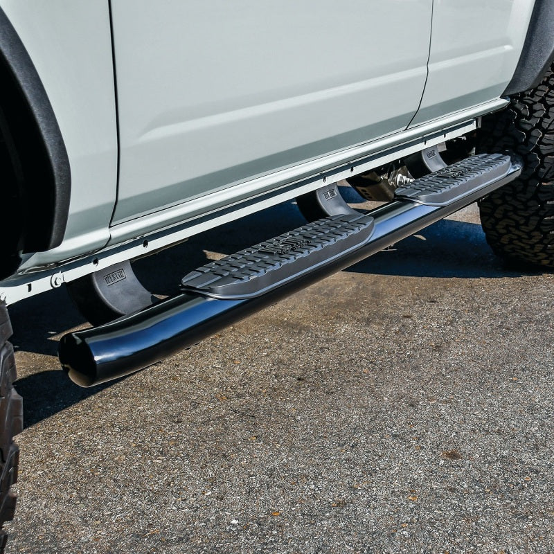 Westin 21-22 Ford Bronco (4-Door) PRO TRAXX 4 Oval Nerf Step Bars - Textured Black