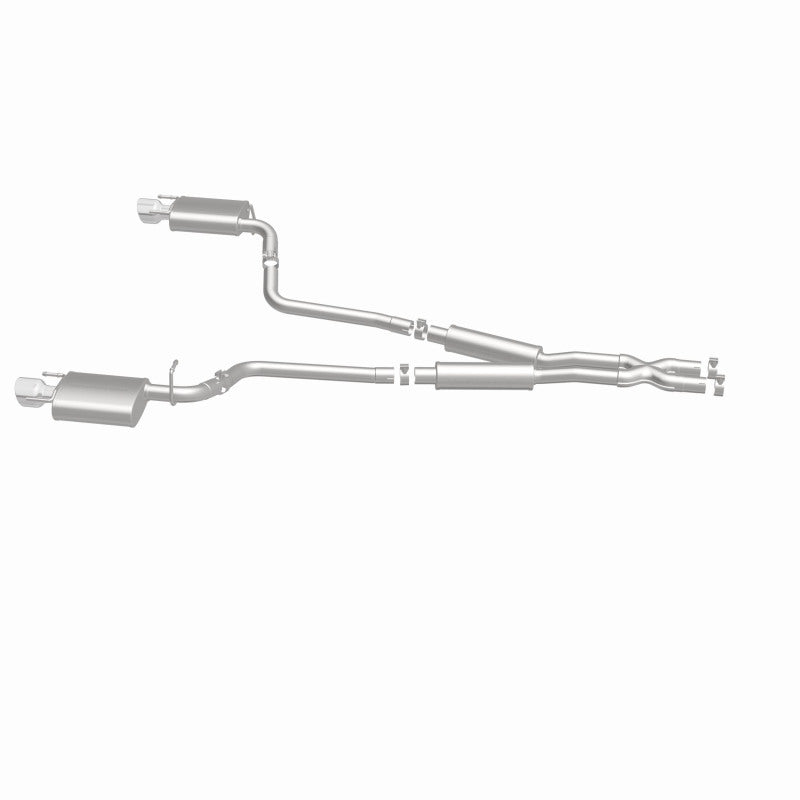 MagnaFlow 10-12 Cadillac CTS V6 3.0L (Exc AWD) Dual Split Rear Exit Stainless Cat Back Perf Exhaust