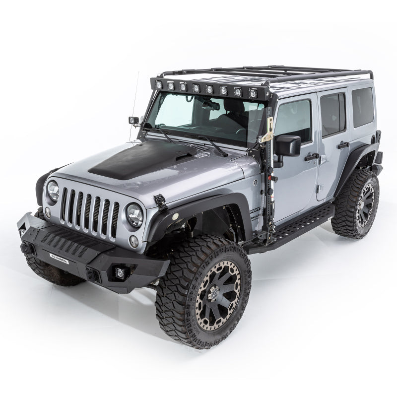 Go Rhino 07-20 Jeep Wrangler JL/JLU/JK/JKU/Gladiator JT Trailline Front Straight Bumper