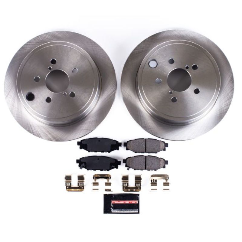 Power Stop 13-16 Subaru BRZ Rear Autospecialty Brake Kit