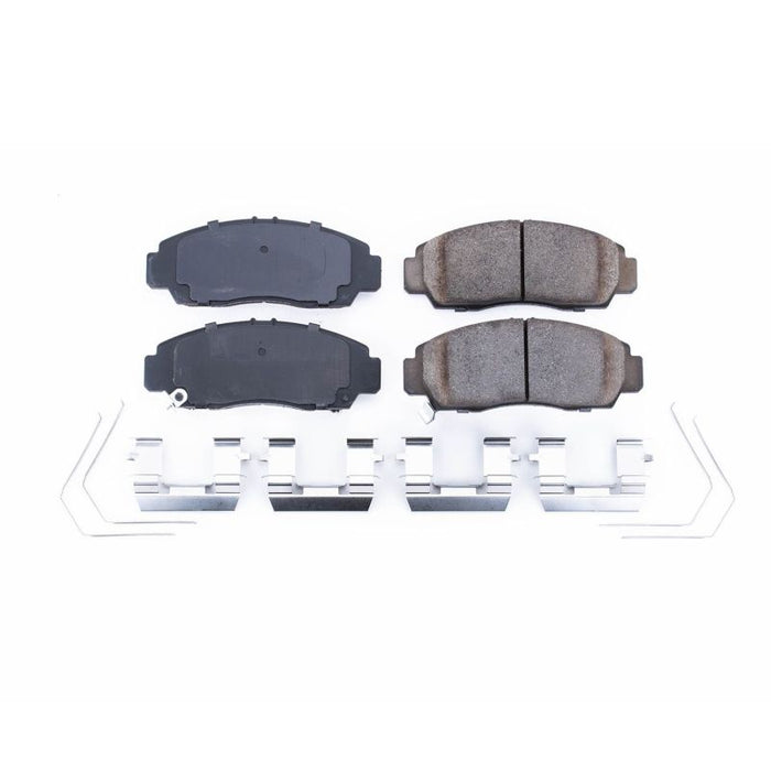 Power Stop 11-14 Acura TSX Front Z17 Evolution Ceramic Brake Pads w/Hardware