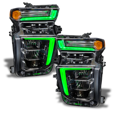 Oracle 20-21 Chevy Silverado HD 2500 RGB+W Headlight DRL Kit - ColorSHIFT w/o Cntrl
