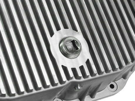 aFe Transmission Pan Cover (Raw); Dodge Diesel Trucks 07.5-12 L6-6.7L (td)