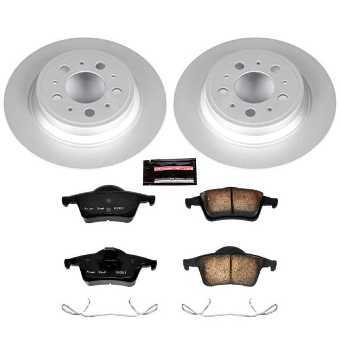 Power Stop 01-09 Volvo S60 Rear Z23 Evolution Sport Coated Brake Kit