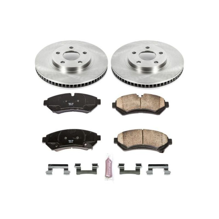 Power Stop 98-02 Cadillac Seville Front Autospecialty Brake Kit