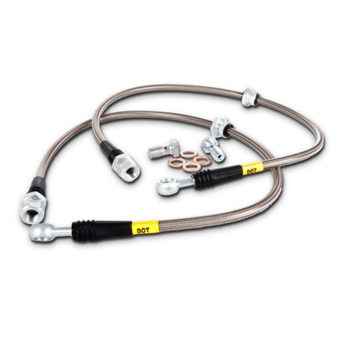 StopTech 08-13 Chevy Silverado Stainless Steel Front Brake Lines