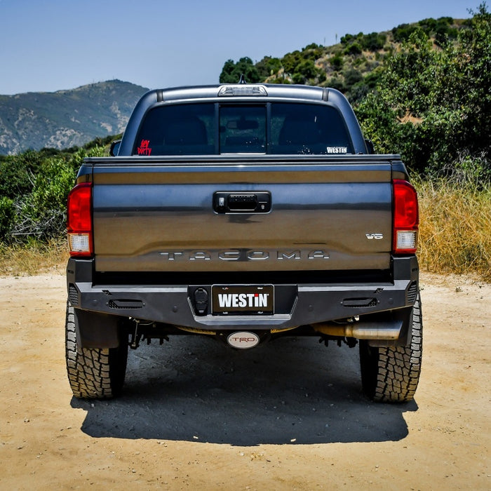 Westin 16-20 Toyota Tacoma Pro-Series Rear Bumper - Textured Black