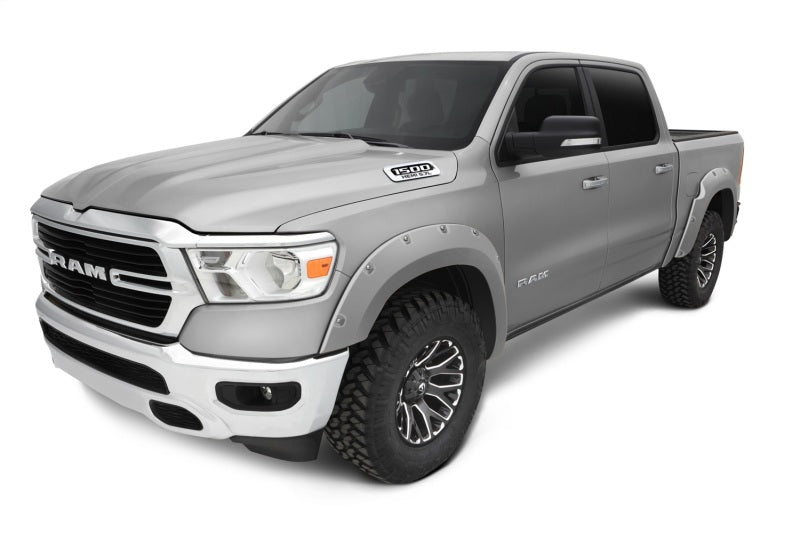 Bushwacker 20-22 Ram 1500 (Excl. Rebel/TRX) Pocket Style Flares 4pc - Billet Silver Metallic