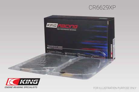 King Engine Bearings Mitsubishi 6G72 (Size 0.25) Connecting Rod Bearing Set
