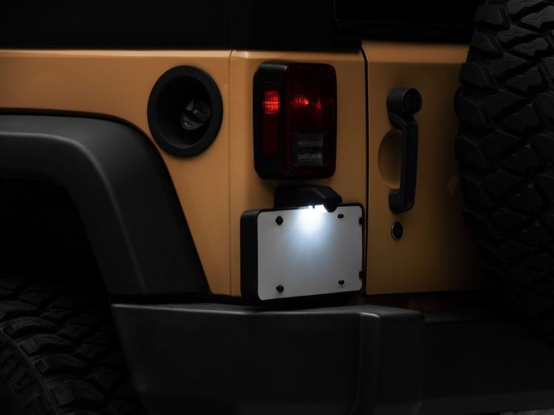 Raxiom 07-18 Jeep Wrangler JK Axial Series LED License Plate Conversion