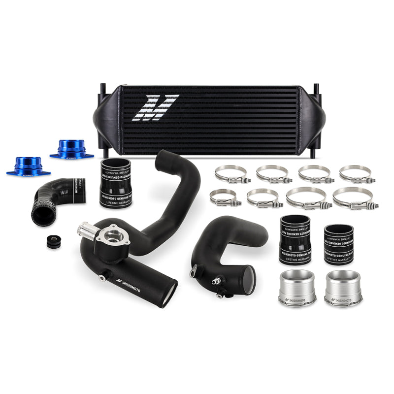 Mishimoto 2021+ Ford Bronco 2.3L Intercooler Kit - Black Pipes/Black Core