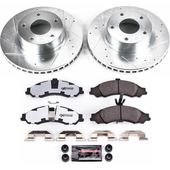 Power Stop 2004 Pontiac GTO Front Z26 Street Warrior Brake Kit