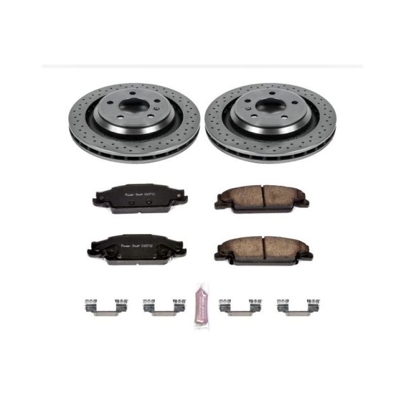 Power Stop 05-08 Pontiac Grand Prix Rear Autospecialty Brake Kit