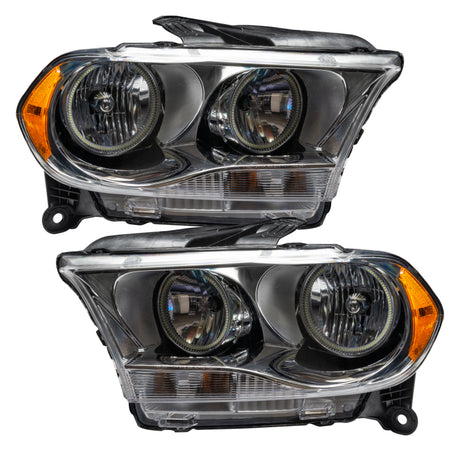 Oracle 11-13 Dodge Durango SMD HL Halogen - Chrome - ColorSHIFT