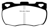 EBC 92-97 Land Rover Defender Yellowstuff Front Brake Pads