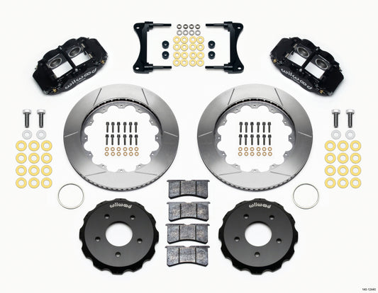 Wilwood Narrow Superlite 4R Front Hat Kit 14.00in 2007-Up Jeep Wrangler