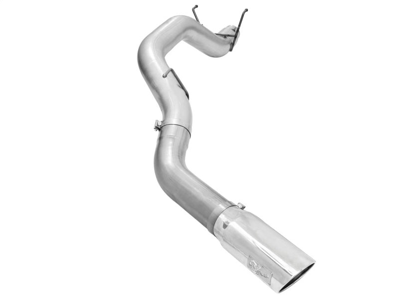 aFe Atlas 5in DPF-Back Aluminized Steel Exh Dodge RAM Diesel 13-14 6.7L (td) Mega Cab w/Polished Tip