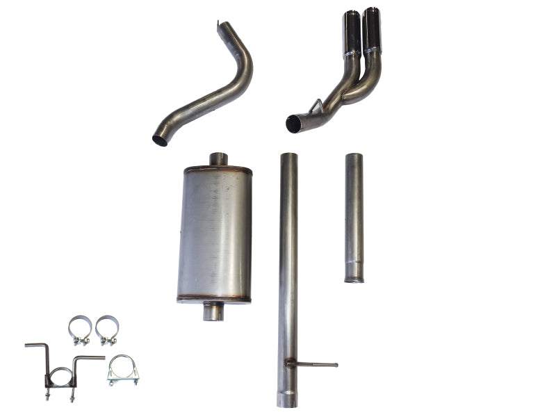 JBA 19-20 Chevy/GMC 1500 5.3L L82/L84 304SS Dual Side Exit Cat-Back Exhaust System