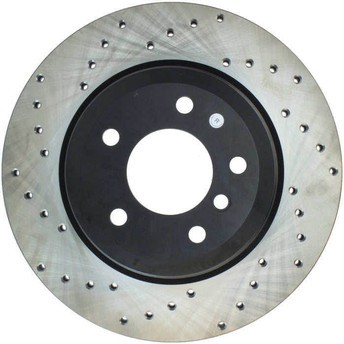 StopTech Sport Cross Drilled Brake Rotor - Front Left