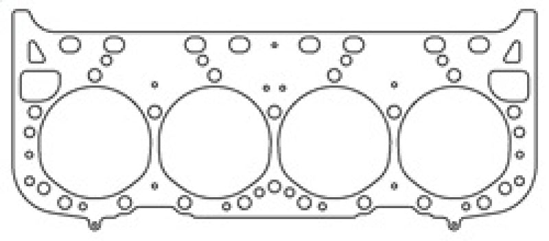 Cometic 92-96 GM LT1 Small Block 4.100 inch Bore .027 inch MLS Head Gasket (w/Valve Pockets)