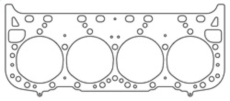 Cometic 92-96 GM LT1 Small Block 4.040 inch Bore .075 inch MLS-5 Head Gasket (w/Valve Pockets)