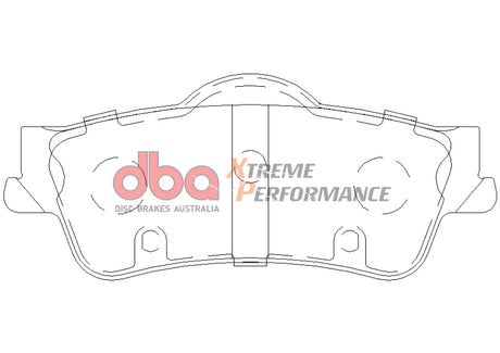 DBA 08-09 Pontiac G8 3.6 Base/6.0 XP650 Rear Brake Pads