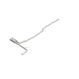 MagnaFlow Cat Back, SS, 2.5in, Street, Single Straight Pass. Polished 4in Tip, 2015 Ford Fusion 2.5L