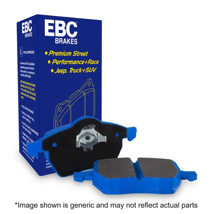 EBC 10-11 BMW X5M 4.4TT Bluestuff Rear Brake Pads