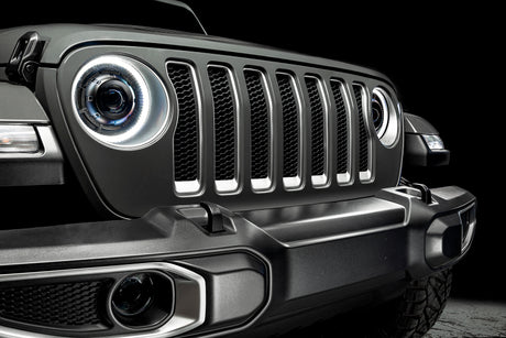 Oracle Oculus Bi-LED Projector Headlights for Jeep JL/Gladiator JT - Matte Blk - 5500K