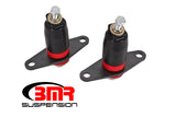 BMR 16-17 6th Gen Camaro Motor Mount Kit (Polyurethane) - Black Anodized BMR Suspension