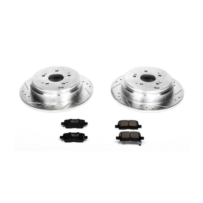 Power Stop 02-04 Honda Odyssey Rear Z23 Evolution Sport Brake Kit