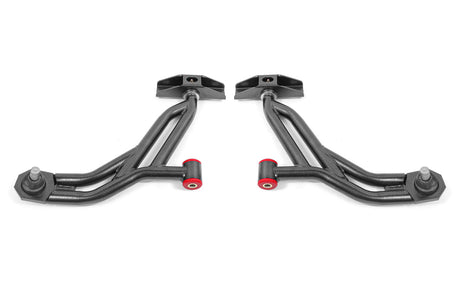 BMR Suspension 05-14 Ford Mustang Lower A-Arms - Black Hammertone - Non-Adjustable BMR Suspension