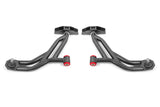 BMR 10-14 Ford Mustang / Shelby GT500 Non-Adj. Lower A-Arms (Poly/Delrin) - Black Hammertone BMR Suspension