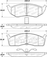 StopTech Street Select Brake Pads